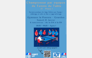 🏓 𝐑𝐞𝐧𝐜𝐨𝐧𝐭𝐫𝐞𝐬 𝐝𝐮 𝟏𝟎 𝐣𝐚𝐧𝐯𝐢𝐞𝐫 – 𝐀𝐫𝐛𝐢𝐭𝐫𝐚𝐠𝐞 𝐞𝐭 𝐀𝐩𝐞́𝐫𝐨 𝐆𝐨𝐮𝐫𝐝𝐨𝐧 🍹