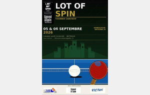 ⚪ Tournoi National B Lot of Spin - Bretenoux