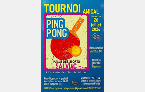 🎉 Tournoi de la fête votive à Salviac – Dimanche 26 Juillet 2026